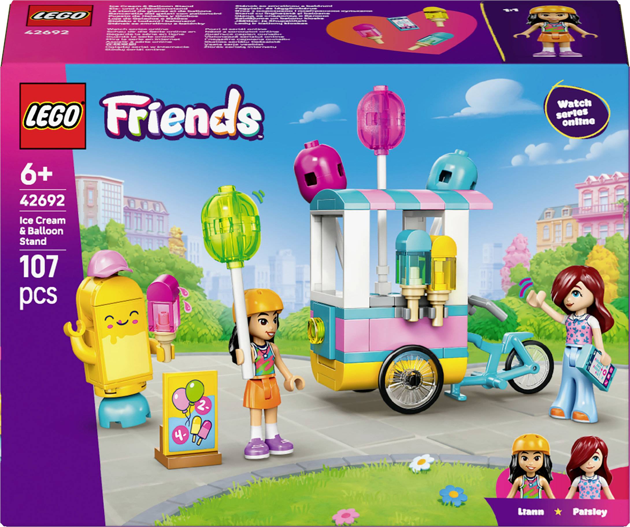 42692 LEGO® FRIENDS Eis- und Luftballonstand (42692); Bauset