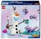 'Lego Disney Frozen' Set-Box mit Olaf und einer Salamander-Figur zum Bauen. Enthält Werkzeuge und Zubehör. Geeignet für Kinder ab 6 Jahren.