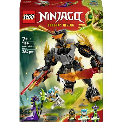 71854 LEGO® NINJAGO Coles Action-Mech und Drachen-Zane (71854)-0