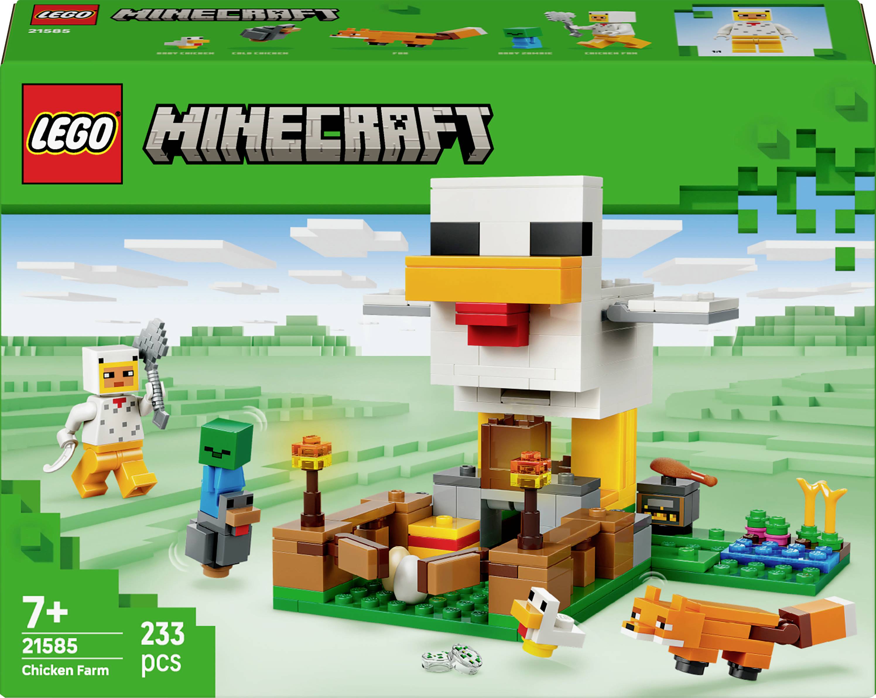Thumbnail - 21585 LEGO® MINECRAFT Hühnerfarm (21585); Bauspielzeug zum Videospiel