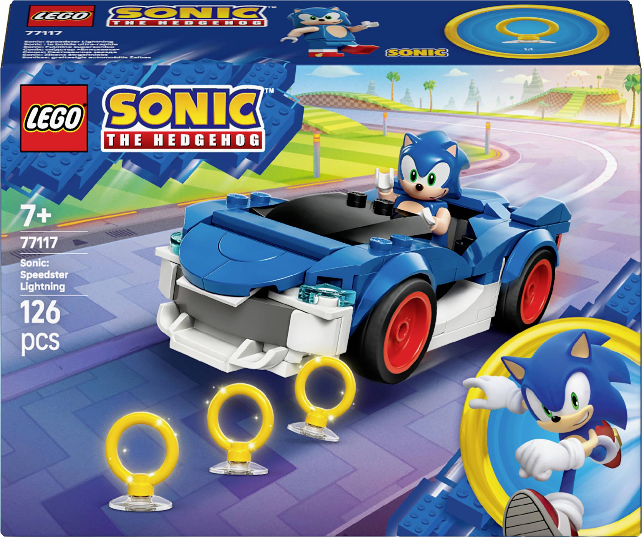 6588733 LEGO® Sonic the Hedgehog Sonic: Speedster Lightning (77117)
