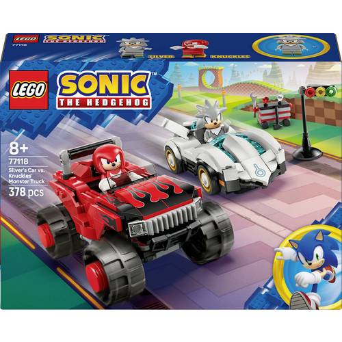 6588735 LEGO® Sonic the Hedgehog Silvers Auto vs. Knuckles’ Monstertruck (77118)
