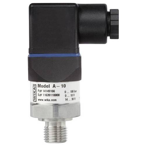 WIKA Drucksensor 1 St. A-10 0 bar bis 400 bar Stecker M12, 4 polig