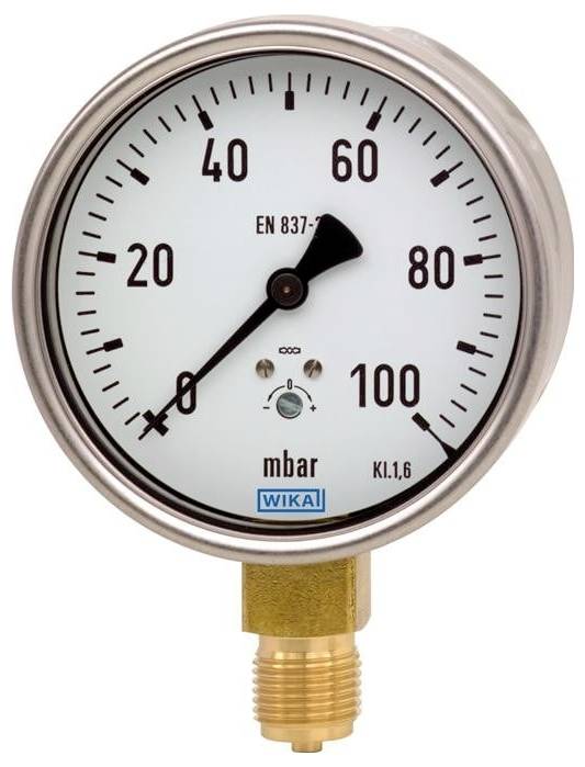 WIKA 612.20 Kapselfedermanometer
