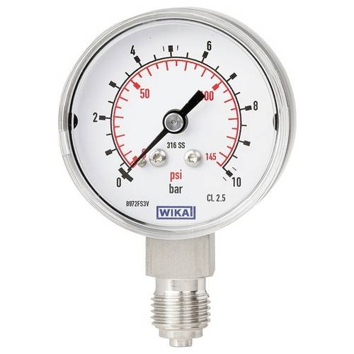 WIKA Rohrfedermanometer 8654352 131.11 1 St.