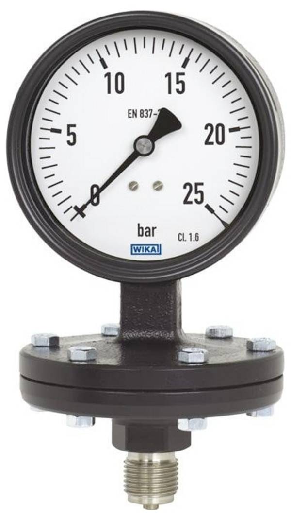 WIKA Plattenfedermanometer 9052496 422.12  0 bis 40 bar  1 St.