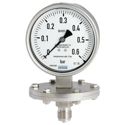 WIKA Plattenfedermanometer 9022937 432.50 1 St.