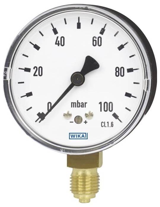 WIKA 611.10 Kapselfedermanometer