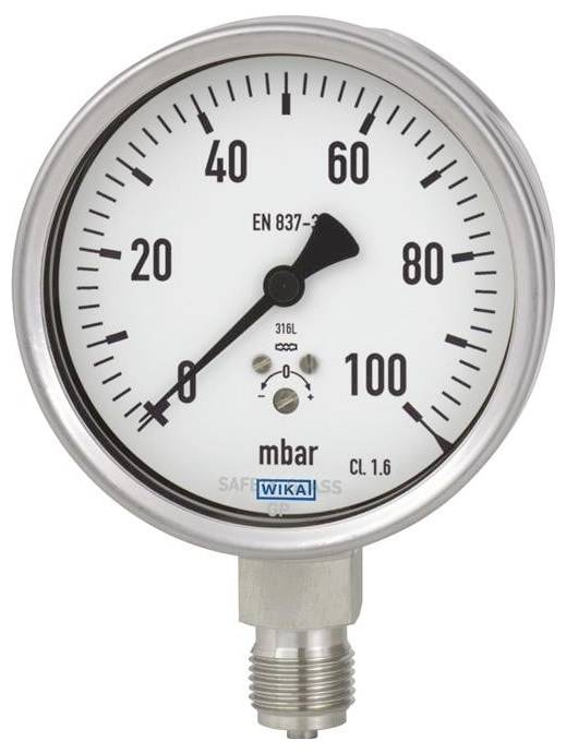WIKA 632.50 Kapselfedermanometer