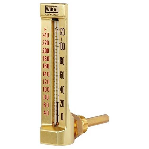 WIKA 32 Maschinen-Glasthermometer 0 - 200 °C
