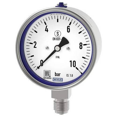 WIKA Rohrfedermanometer 9233768 233.30 1 St.