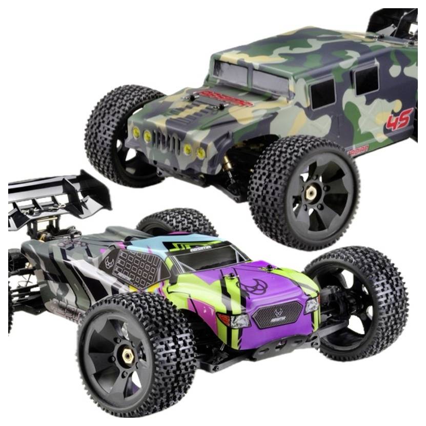 Absima 1:8 Truck TORCH/GUARDIAN 2in1 4S RTR Neon, Verde Brushless 1:8 4WD 2,4 GHz