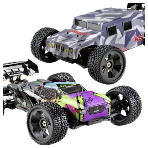 Absima 1:8 Truck TORCH/GUARDIAN 2in1 4S RTR Neon, Weiß Brushless 1:8 Allradantrieb (4WD) 2,4 GHz