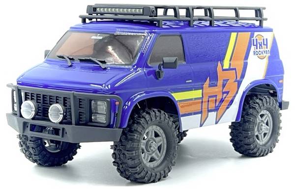 Hobby Plus 1:18 Crawler CR18P EVO-V2 "Rock Van" Brushed 1:18 RC Modellauto  Crawler Allradantrieb (4WD)  2,4 GHz