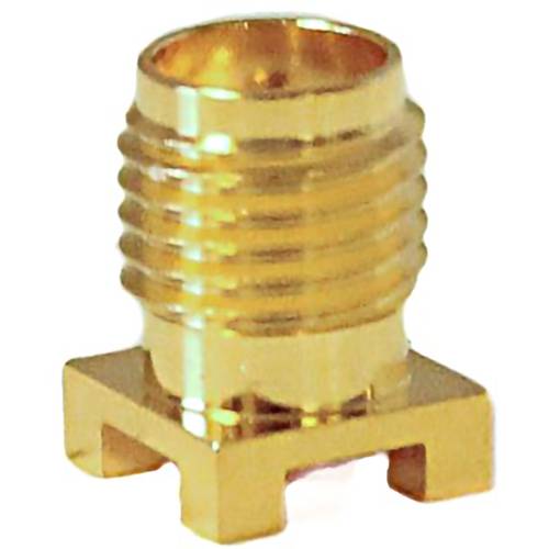 Mueller Electric BU-1420711201 Adapterstecker SMA-Buchse - gerade Messing