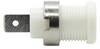 Mueller Electric BU-31610-9 Bananenbuchse Buchse Stift-Ø: 6.4 mm Weiß 1 St.