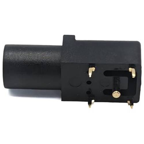 Mueller Electric BU-163-0 Bananenbuchse Buchse Stift-Ø: 4.2 mm Schwarz 1 St.