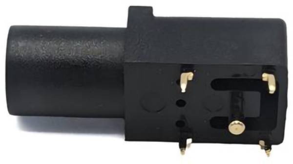 Mueller Electric BU-163-0 Bananenbuchse Buchse Stift-Ø: 4.2 mm Schwarz 1 St.