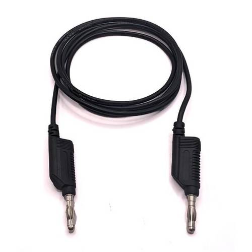 Mueller Electric BU-2020SR-A-60-0 Messleitung Bananenstecker 4 mm Bananenstecker 4 mm 152.4 cm Schwarz 1 St.