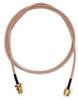 Mueller Electric BU-4150031036 Koaxialkabel SMA-Buchse SMA-Stecker 0.91 m Transparent 1 St.