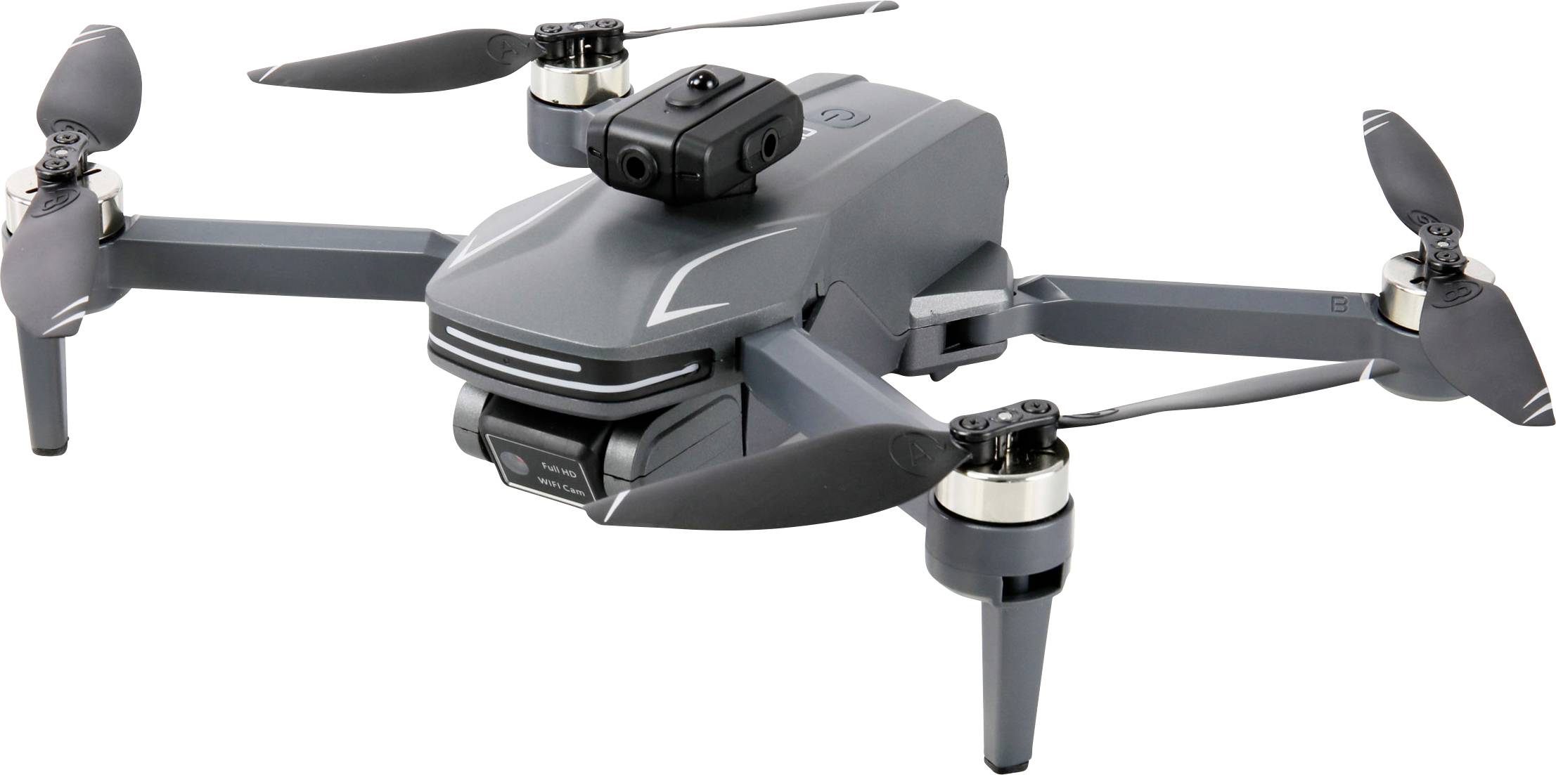 Amewi AMXFlight X4KPro Drone (quadrocopter) RTF Luchtfotografie Grijs