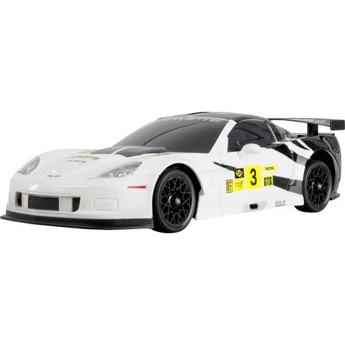 Amewi Corvette C6.R Drift Car Weiß Brushed 1:18 RC Modellauto Elektro Drift Allradantrieb (4WD) RtF 2,4 GHz inkl. Akku u...