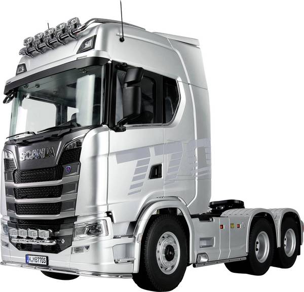 Amewi 22714 Scania 770 S 6x6 1:14 Elektro RC Modell-LKW RtR Inkl. Akku und Ladegerät, mit Lichteffekt, mit Geräuschefunktion