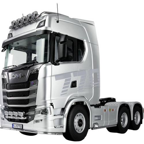 Amewi 22714 Scania 770 S 6x6 1:14 Elektro RC Modell-LKW RtR Inkl. Akku und Ladegerät, mit Lichteffekt, mit Geräuschefunk...