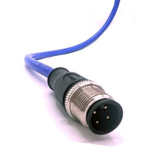 Mueller Electric C4A81M005 Sensor-/Aktor-Steckverbinder M12 Stecker, gerade 5 m Polzahl Sensoren: 4 1 St.