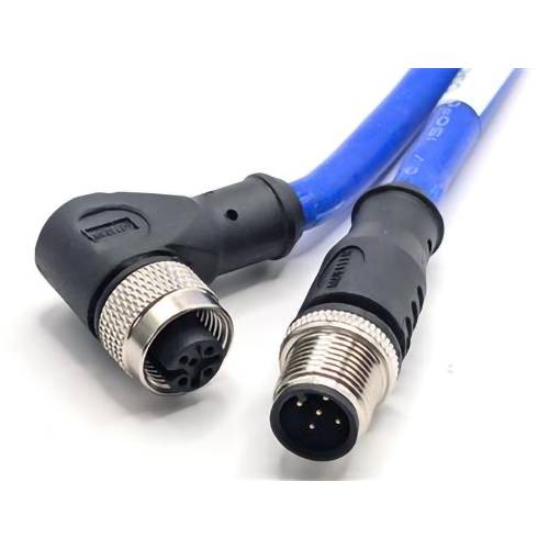 Mueller Electric C5AD82M005 Sensor-/Aktor-Steckverbinder M12 Stecker, gerade, Buchsenleiste, gewinkelt 5 m Polzahl Senso...