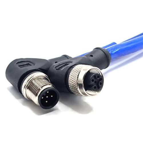 Mueller Electric C5BD82M005 Sensor-/Aktor-Steckverbinder M12 Stecker, gewinkelt, Buchse, gewinkelt 5 m Polzahl Sensoren:...