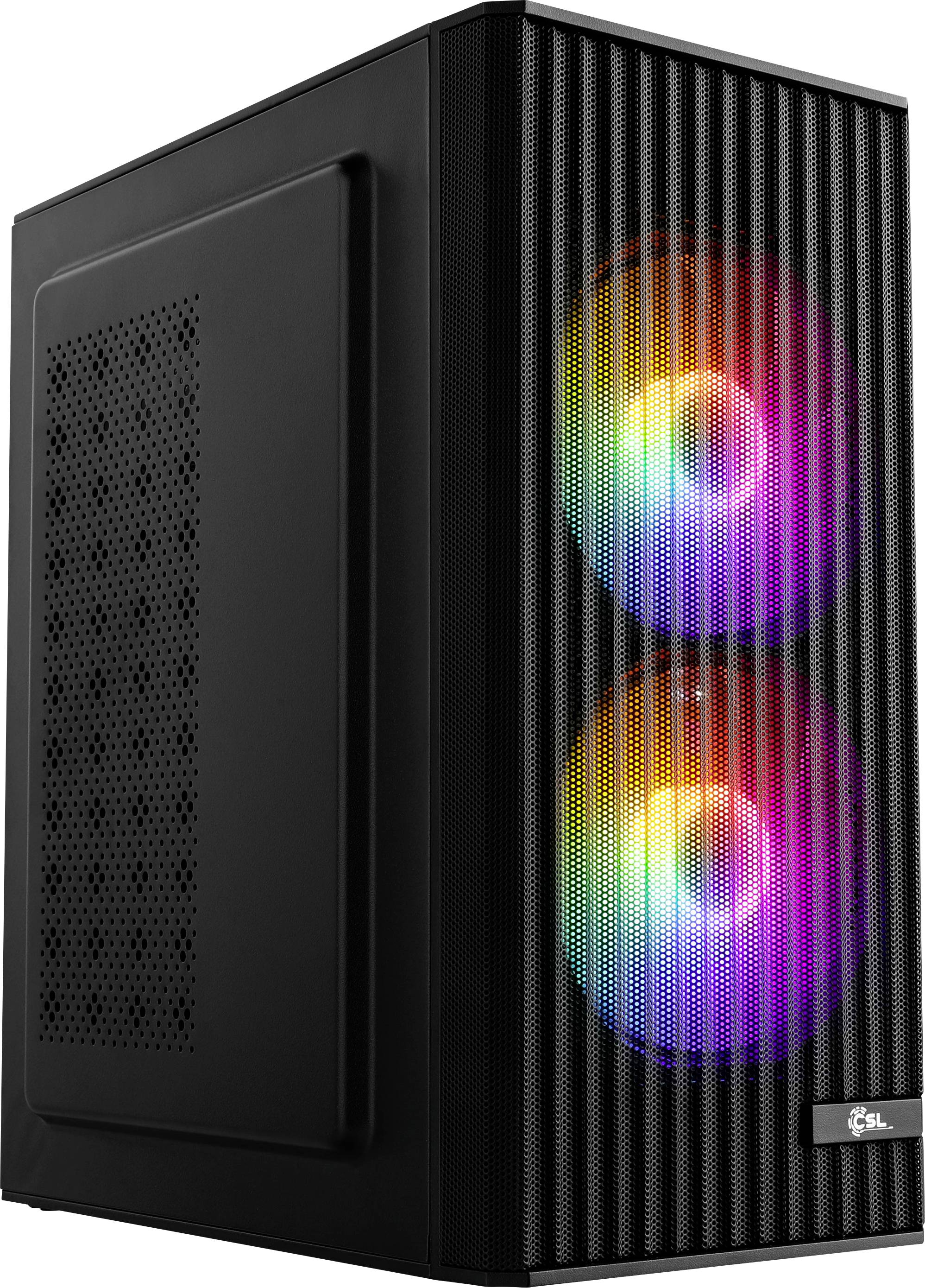 CSL Computer Gaming PC M12990H AMD Ryzen 7 5700X 4.6 GHz 32 GB RAM 1000 GB SSD Nvidia GeForce RTX™ 5060 8 GB GDDR7 97541