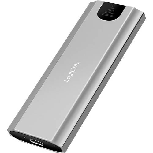 LogiLink UA0439 M.2 SSD-Gehäuse USB-C® (USB 3.2 Gen 2), USB-A (USB 3.2 Gen 2) 10 GBit/s M.2 PCIe NVMe UA0439