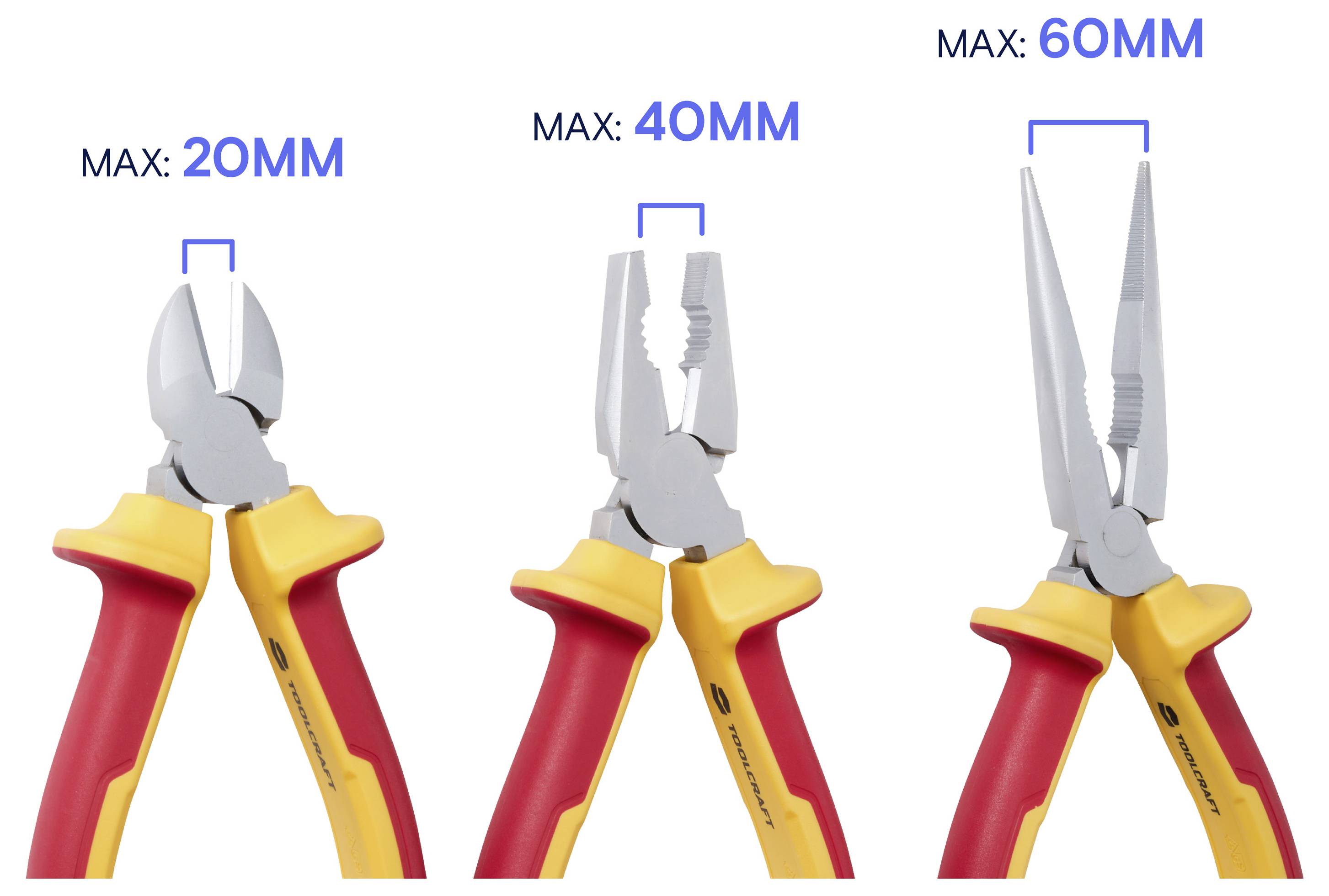 TOOLCRAFT TO-10583190 VDE Zangen-Set 3teilig-2