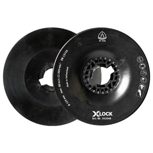 Thumbnail - Klingspor 352048 ST 358 FI-Stützteller, 125 mm X-LOCK Durchmesser 125 mm