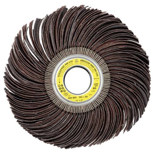 Thumbnail - Klingspor 2742 MM 650 Schleifmopräder LS 309 JF, 250 x 100 x 43,1 mm Korn 180 Durchmesser 250 mm 1 St.