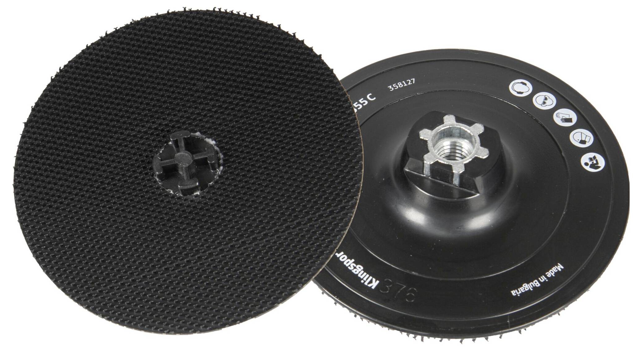 Klingspor 358127 NDS 555 C, 125 mm Gewinde M 14 Durchmesser 125 mm