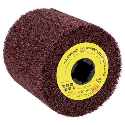 Klingspor 320253 NFW 600 S Vliesräder, 110 x 100 x 19 mm Coarse Korund 110 mm 1 St.
