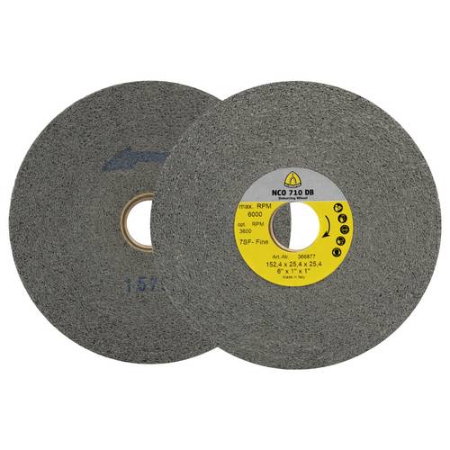 Klingspor 366877 NCO 710DB Kompaktscheiben 7 SF weich, 152,4 x 25,4 x 25,4 mm Fine Siliziumkarbid 152.4 mm 2 St.