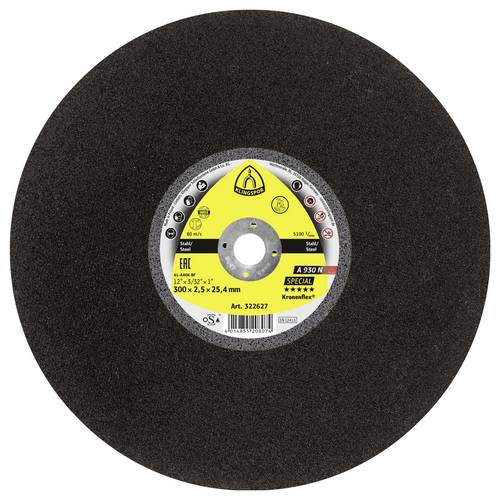 Klingspor A 930 N Special 322627 Trennscheibe gerade 300 mm 10 St. Stahl