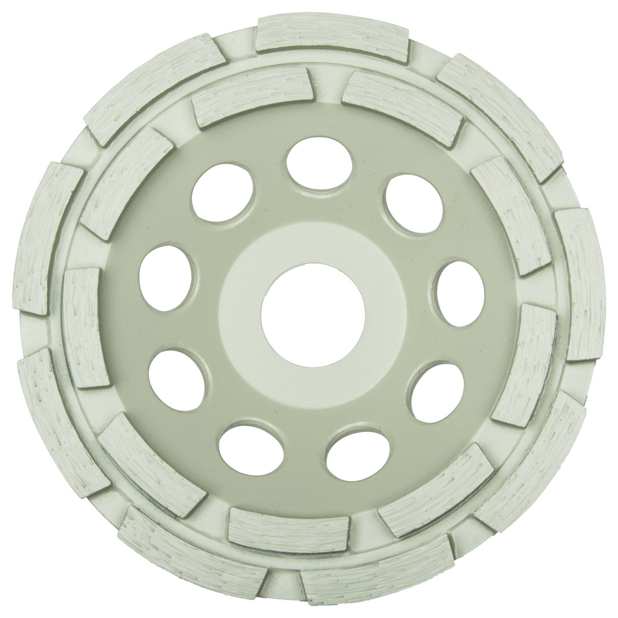 Klingspor 325378 DS 600 B Diamantschleifteller, 125 x 7,2 x 22,23 mm 20 Segmente 7,2 x 5,5 mm, 2-Reihig Durchmesser 125 ...