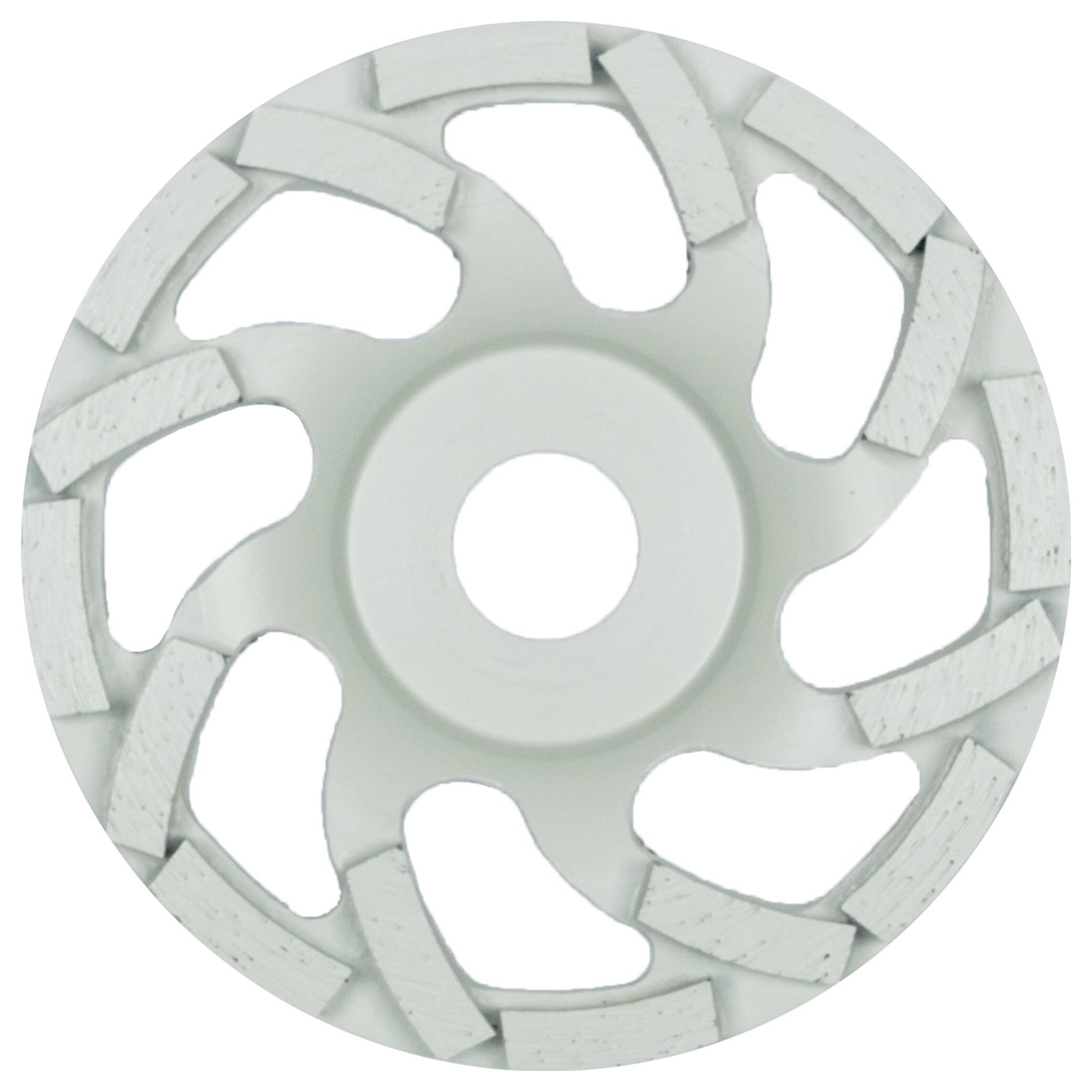 Klingspor 331023 DS 600 S Diamantschleifteller, 115 x 7,2 x 22,23 mm 16 Segmente 7,2 x 5,5 mm, Spezialgeometrie Durchmes...