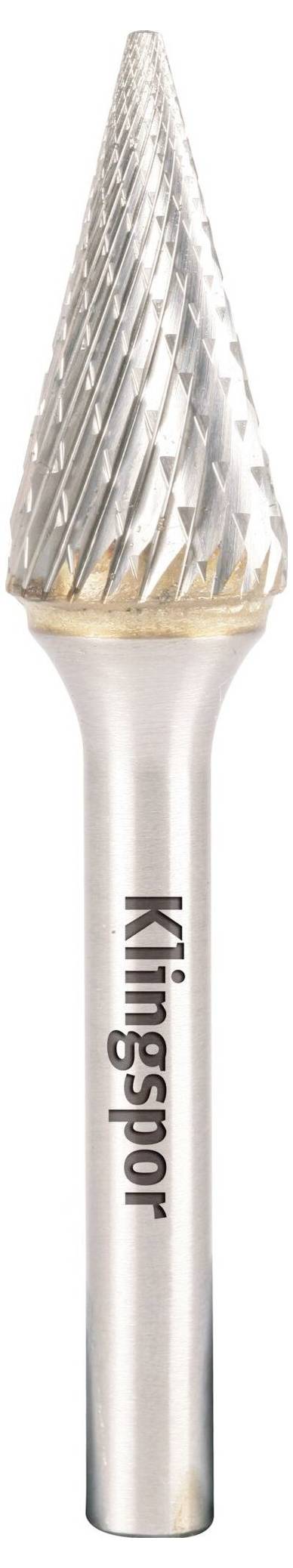 Klingspor 296148 Frässtift Konisch mit Spitzkopf Länge 71 mm Produktabmessung, Ø 12.7 mm Schaftdurchmesser 6 mm