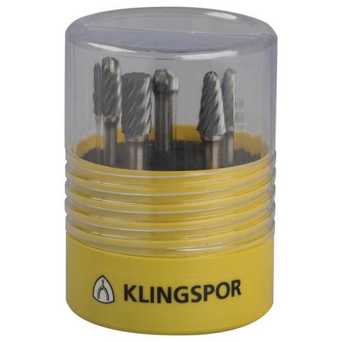 Klingspor 334221 Fräser-Set Produktabmessung, Ø 9.6 mm Schaftdurchmesser 6 mm