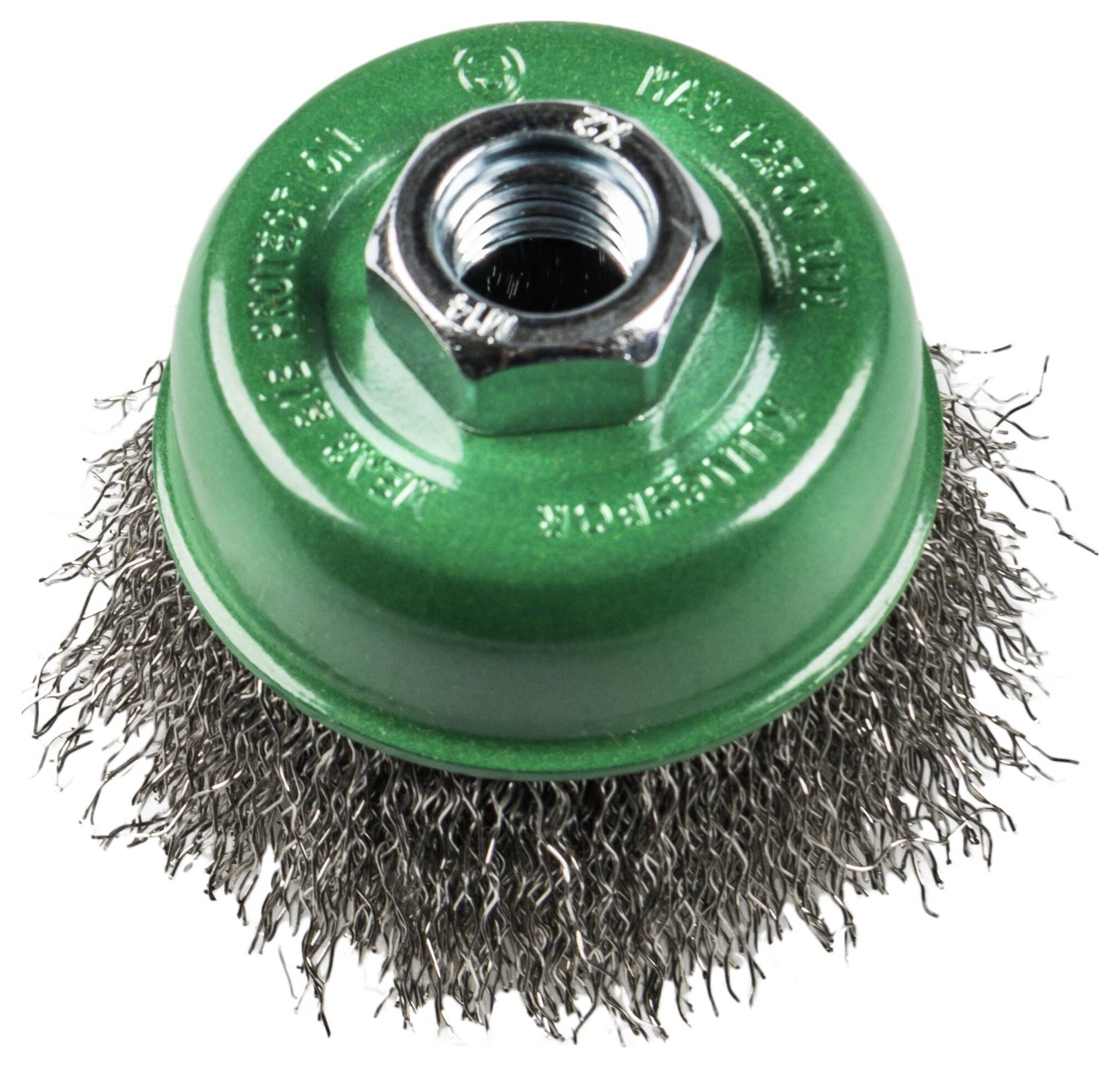 Klingspor BT 600 W Topfbürste, 80 mm Gewinde M 14 0,3 Edelstahl BT 600 W 358326 1 St.