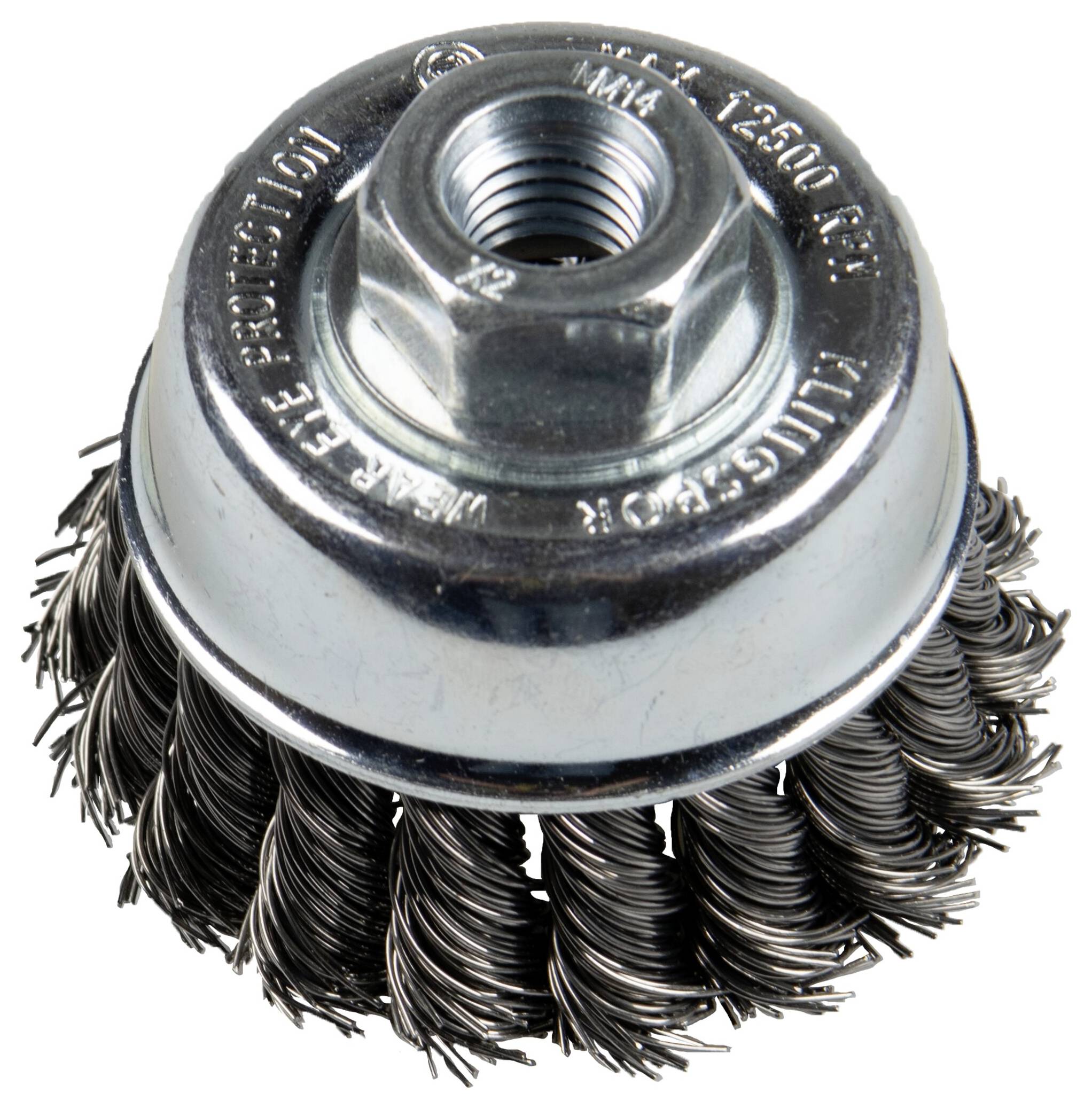 Klingspor BT 600 Z Topfbürsten gezopft ohne Ring Anzahl Reihen 1, 80 mm Gewinde M 14 0,5 Stahl BT 600 Z 358337 1 St.