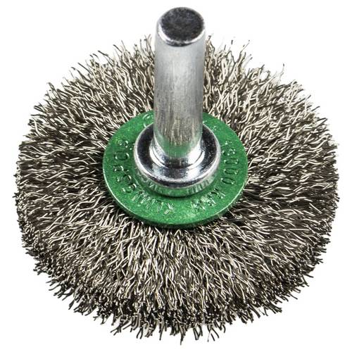 Klingspor BRS 600 W Schaftrundbürste 600 W, 70 x 16 x 6 mm 0,3 Edelstahl BRS 600 W 358362 10 St.