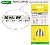 Klingspor 670544 JS 941 WF Stichsägeblätter, 100 x 5 x 1,45 mm Nutzlänge 75Crom-Vanadium, kreuzgeschliffen, konisch , 10-18 Zähne pro Zoll, SB-verpackt im Karton 5 St.