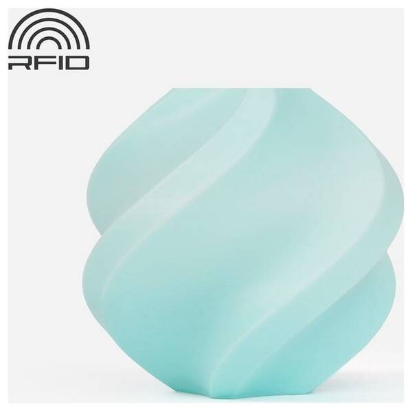 BambuLab A00-M0-1.75-1000-spl PLA Basic Filament PLA 1.75 mm 1000 g Blau-Weiß 1 St.