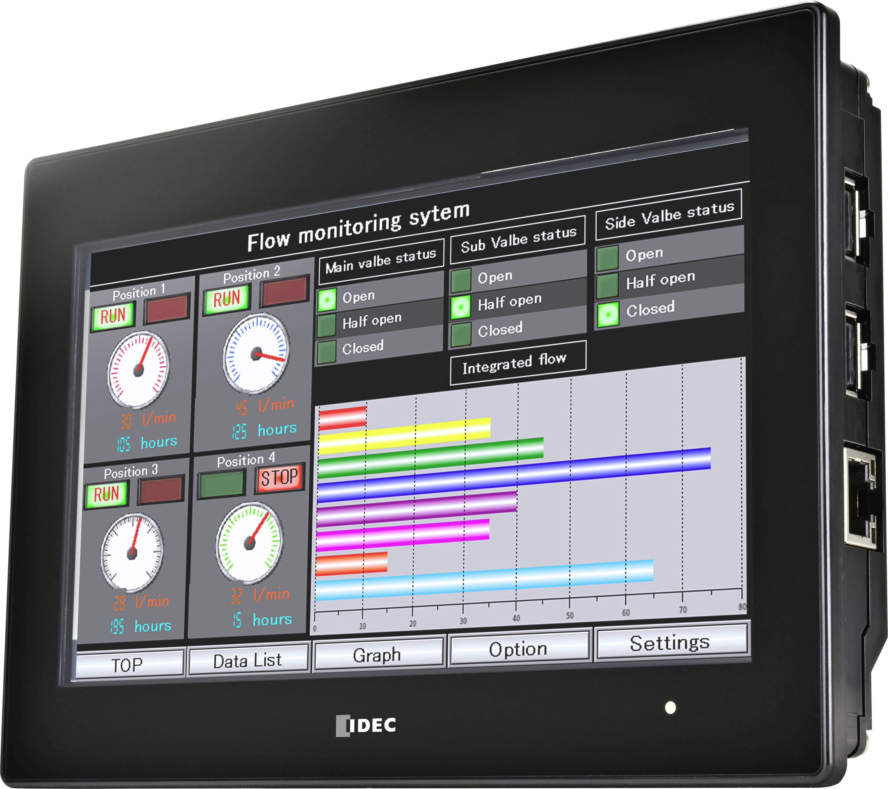 Idec HG2J-7UT22TF-B HG2J-7UT22TF-B Industrieel beeldscherm